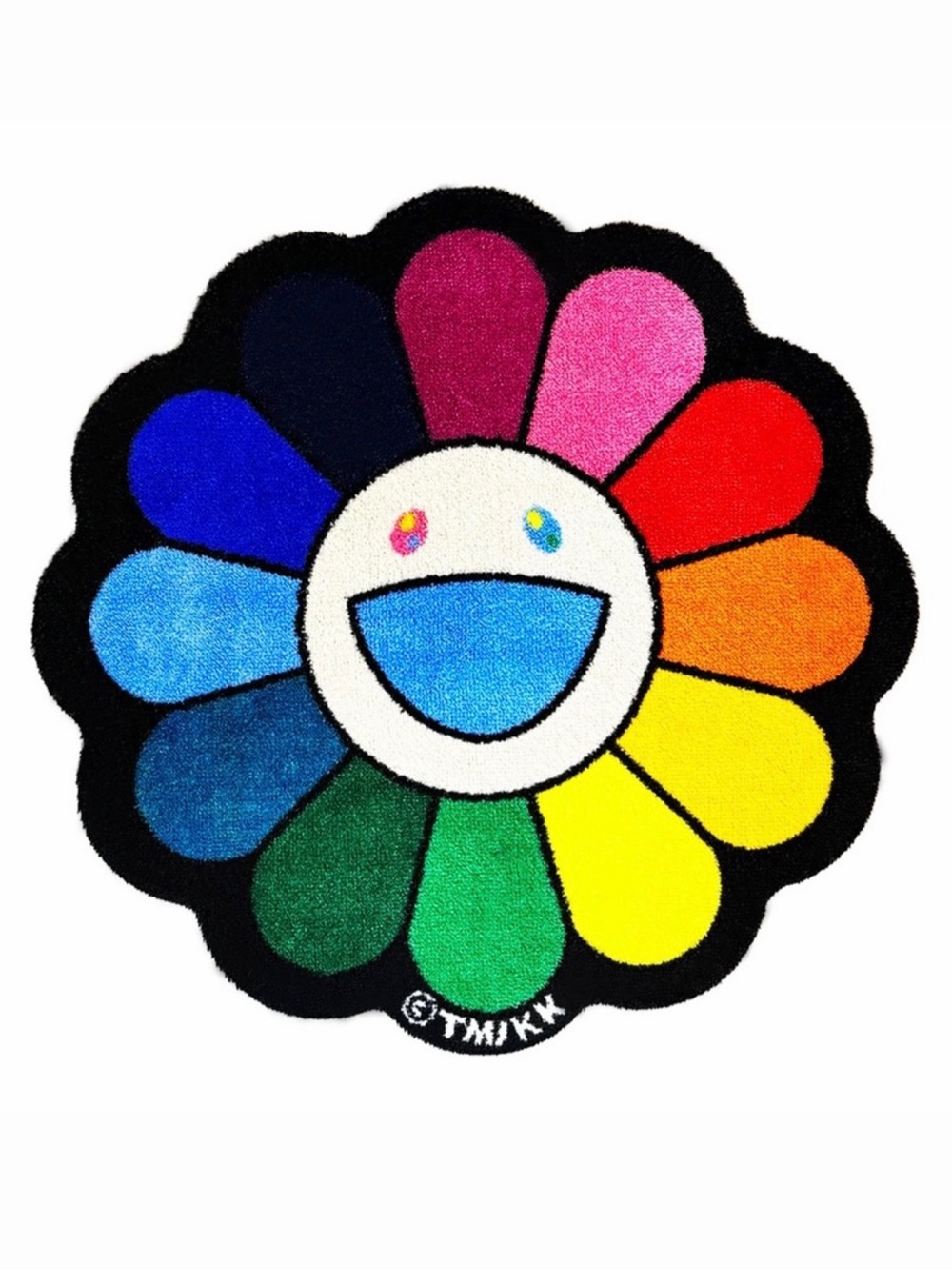 Takashi Murakami Flower Floor Mat Rug
Rainbow AUTHENTIC